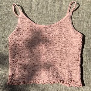 Hollister pink tank
